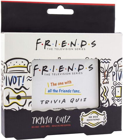 Jeu Trivia Quiz - Friends - Pack De 50 Cartes De Questions Trivia